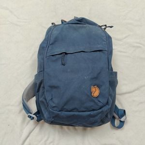 Fjallraven 26051 Raven 20 L Backpack Navy Blue Double Zip Laptop Hiking Outdoor